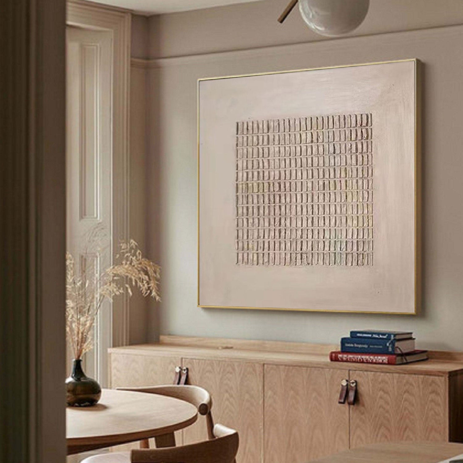 Abstract Grid Artwork