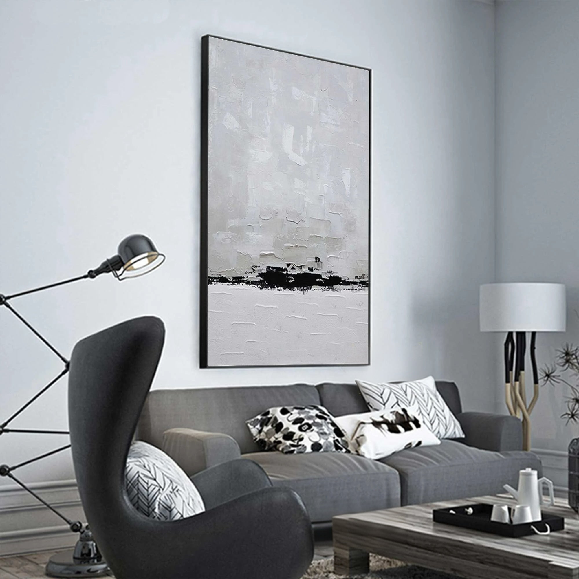 Fusion of Gray and Ink