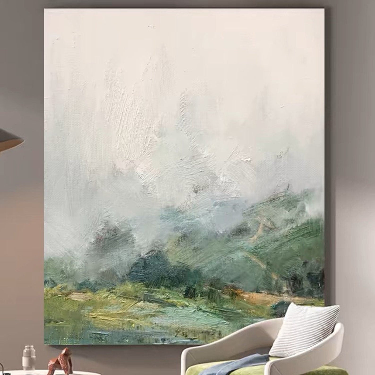 The Deep Stillness of Pine-Covered Ridges