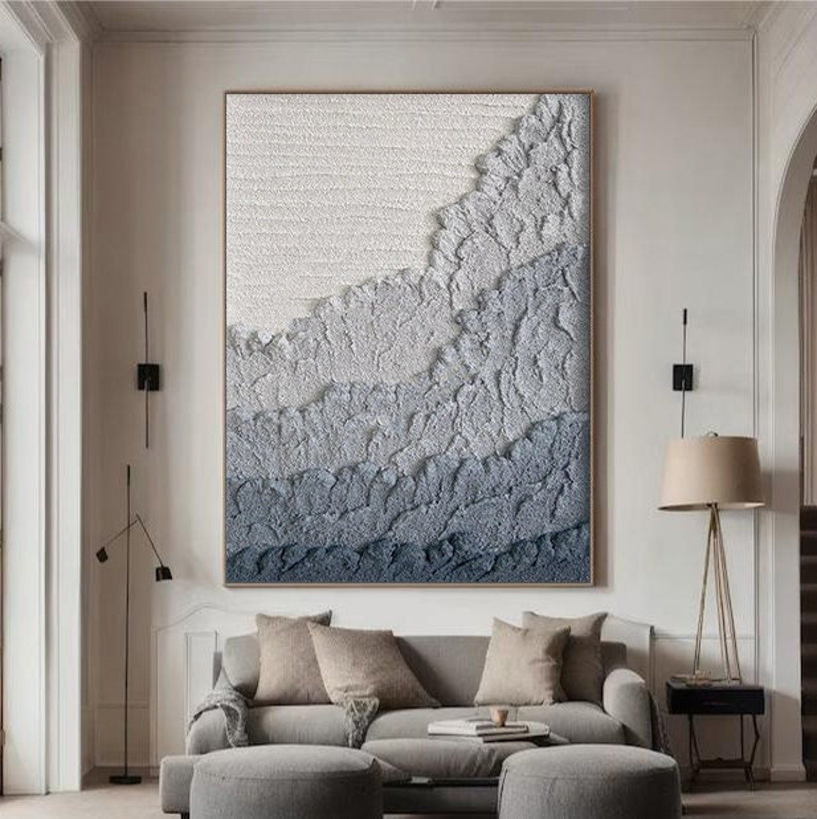 Clouds and Sea in Turmoil