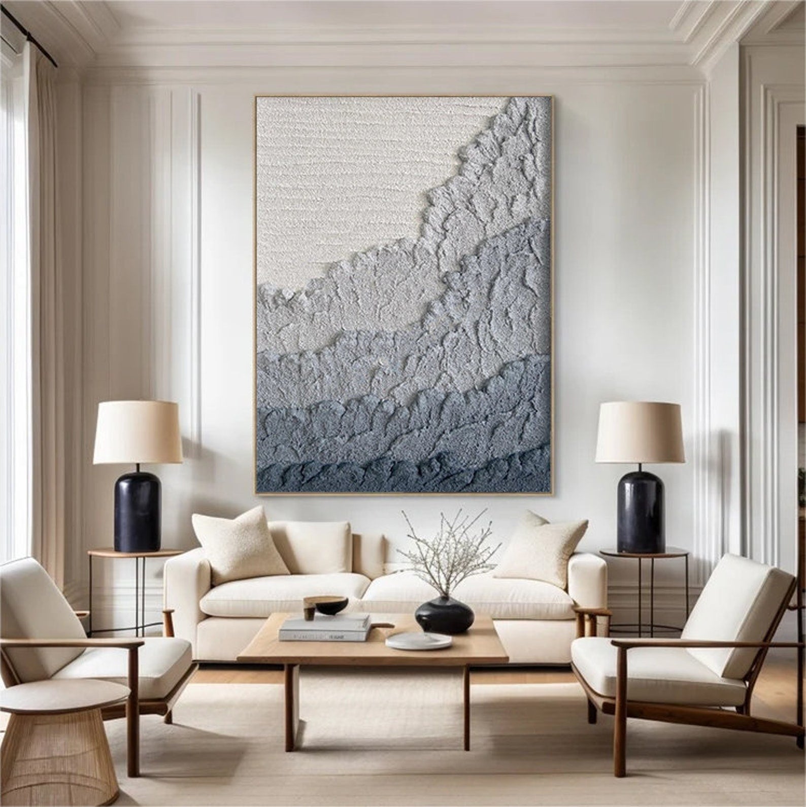 Clouds and Sea in Turmoil