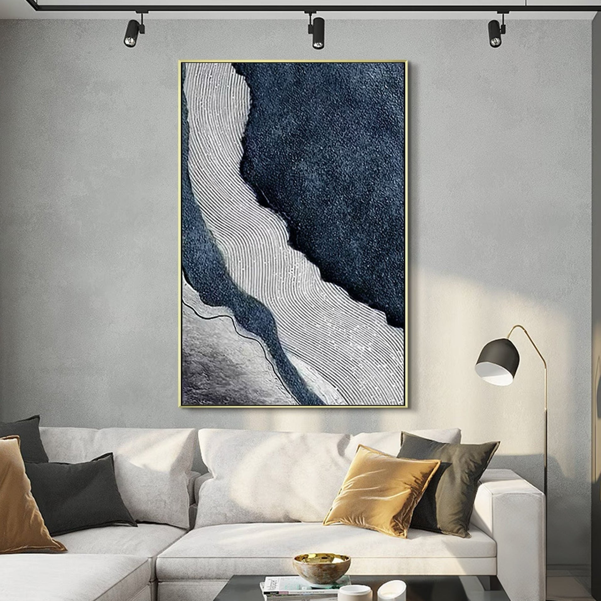 Sea of Intertwined Blues and Grays2