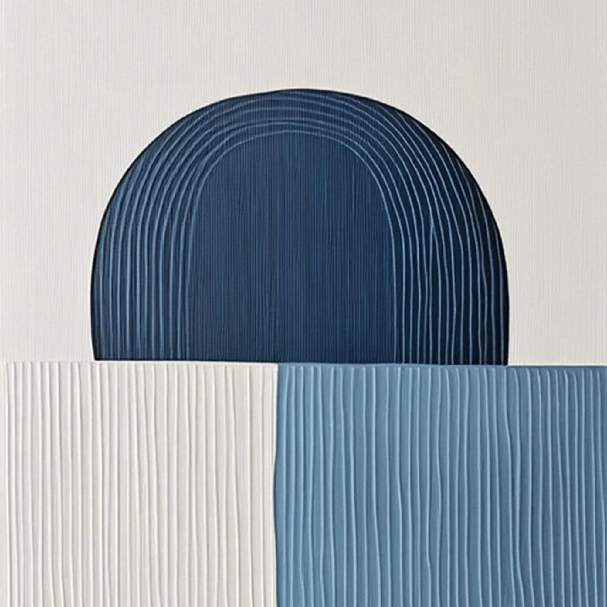 Azure Dreams in Tidal Haze