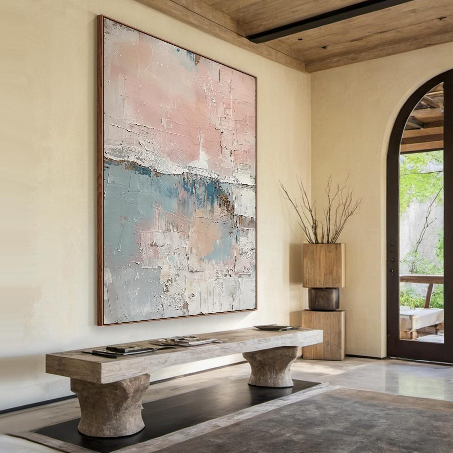 Rosefall over the Sea