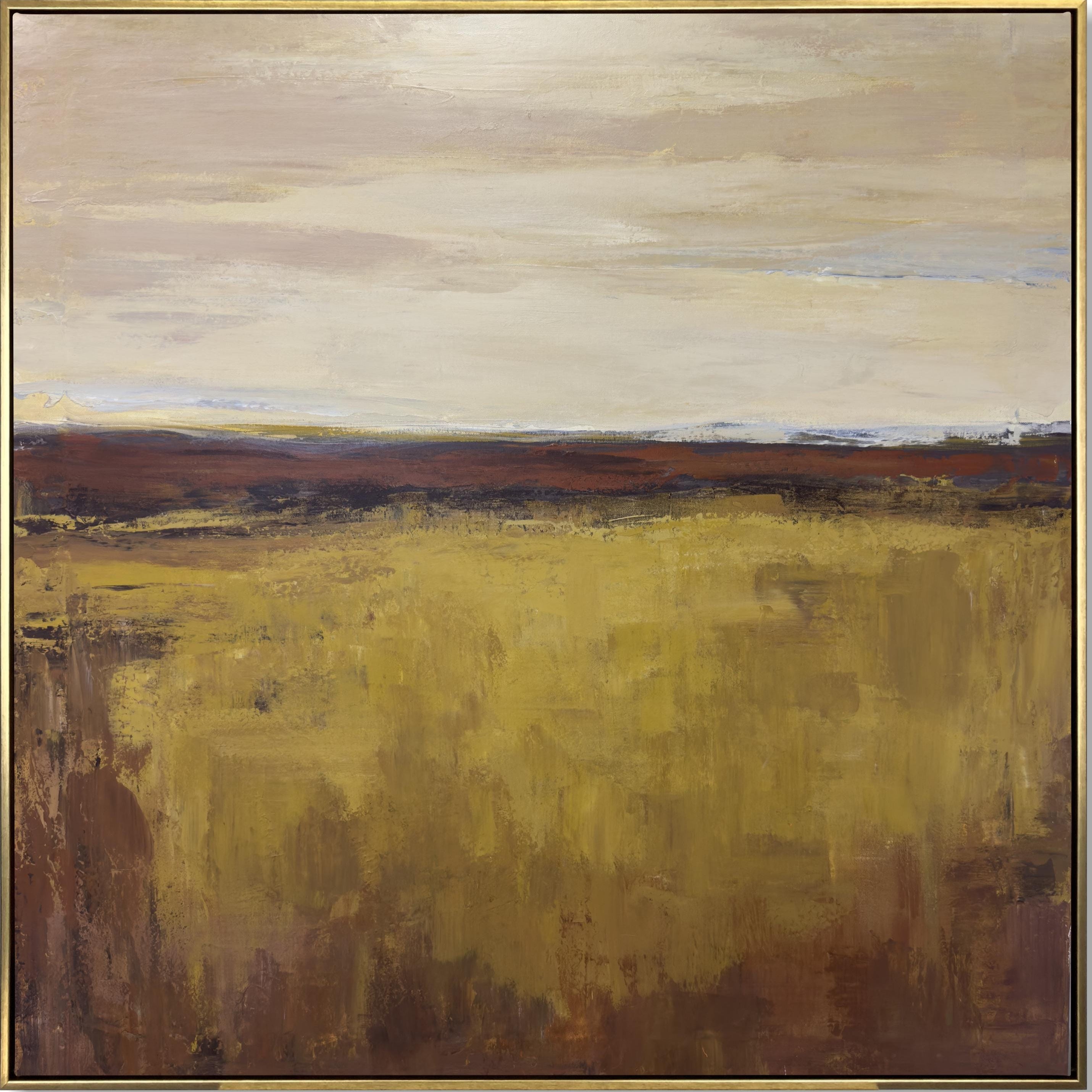 Golden Dreams Amidst Rising Mist