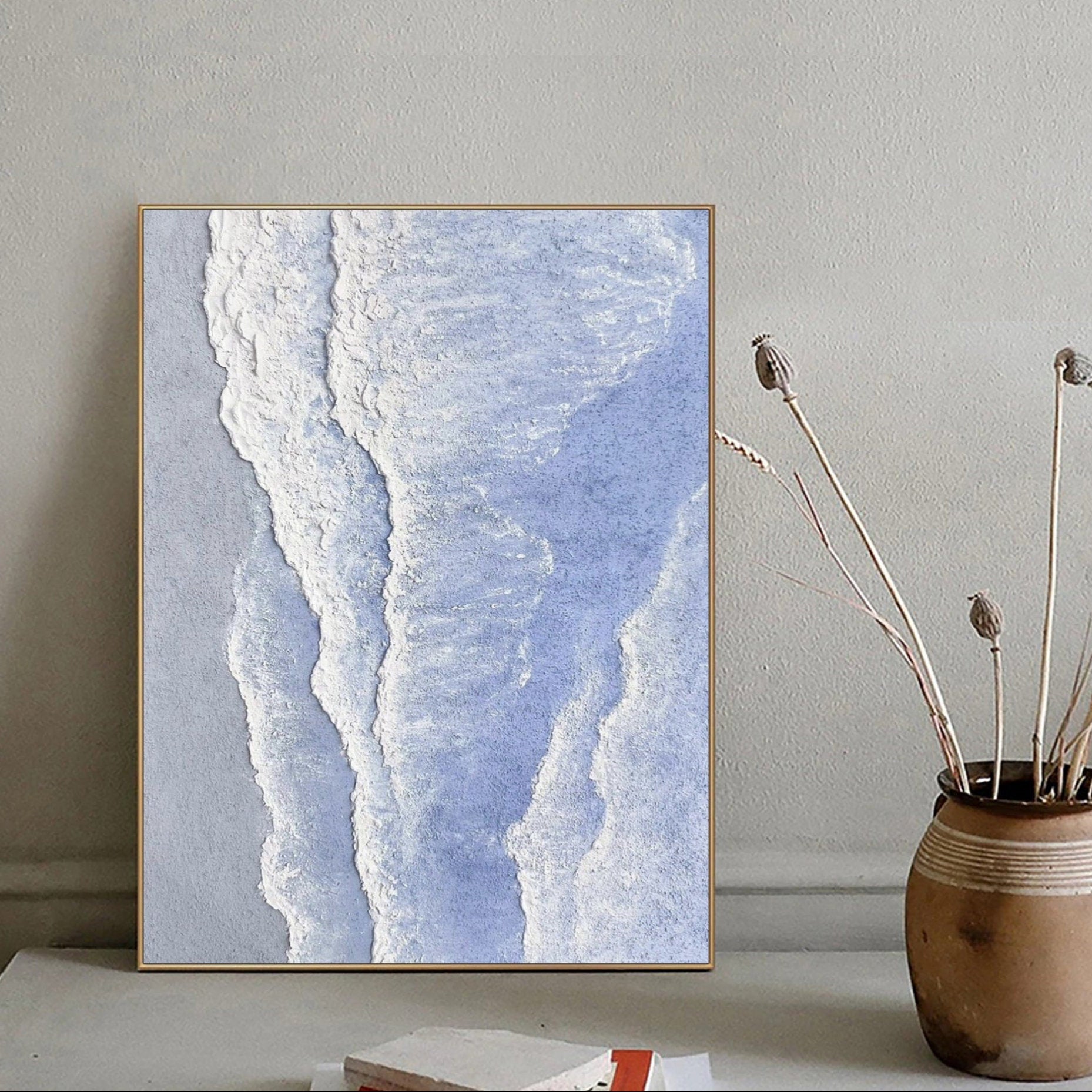 Lake Reflections in Blue