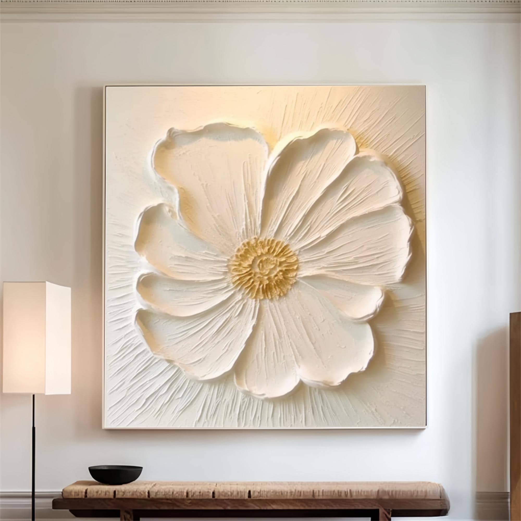 Poetic White Blossoms