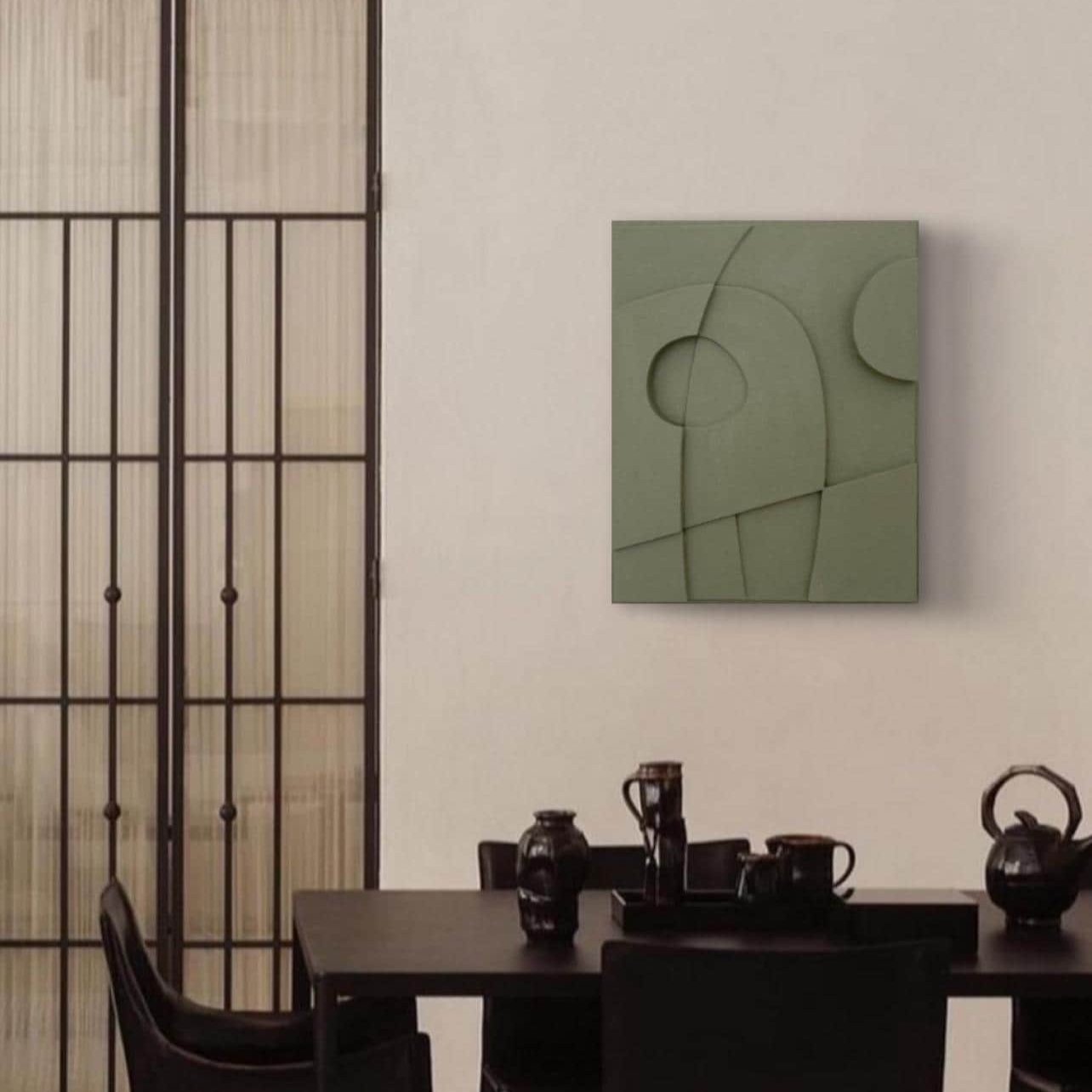 Flowing Green Shadows