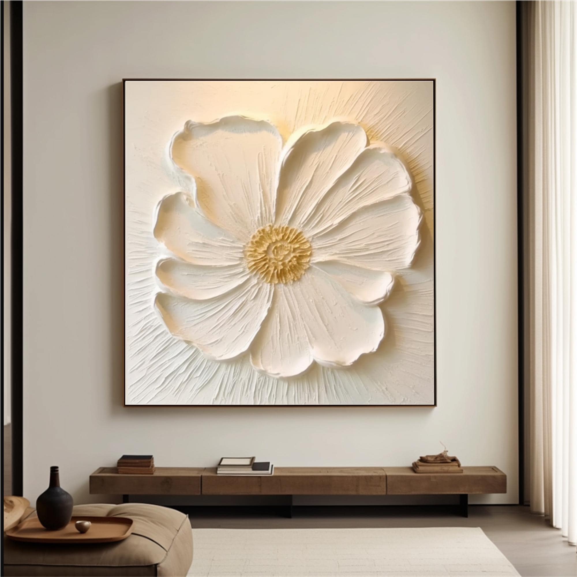 Poetic White Blossoms