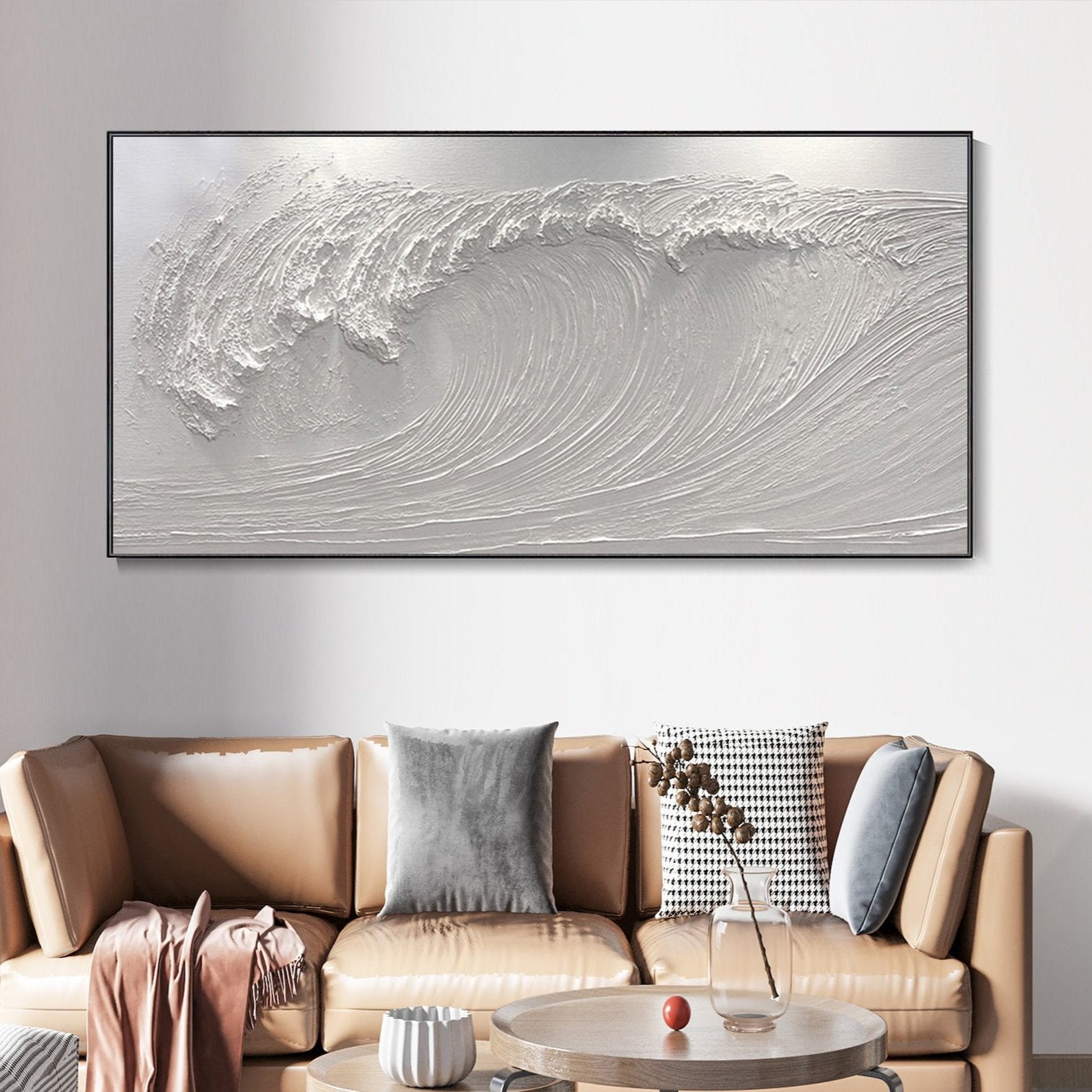 Soft Murmur of White Waves