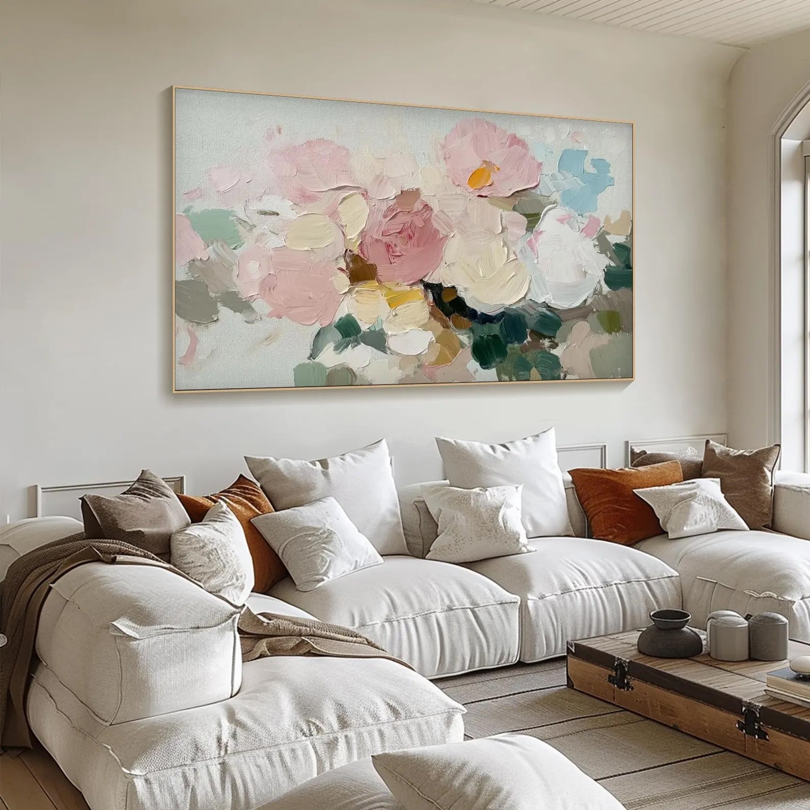 Glimmering Tulip Silhouettes