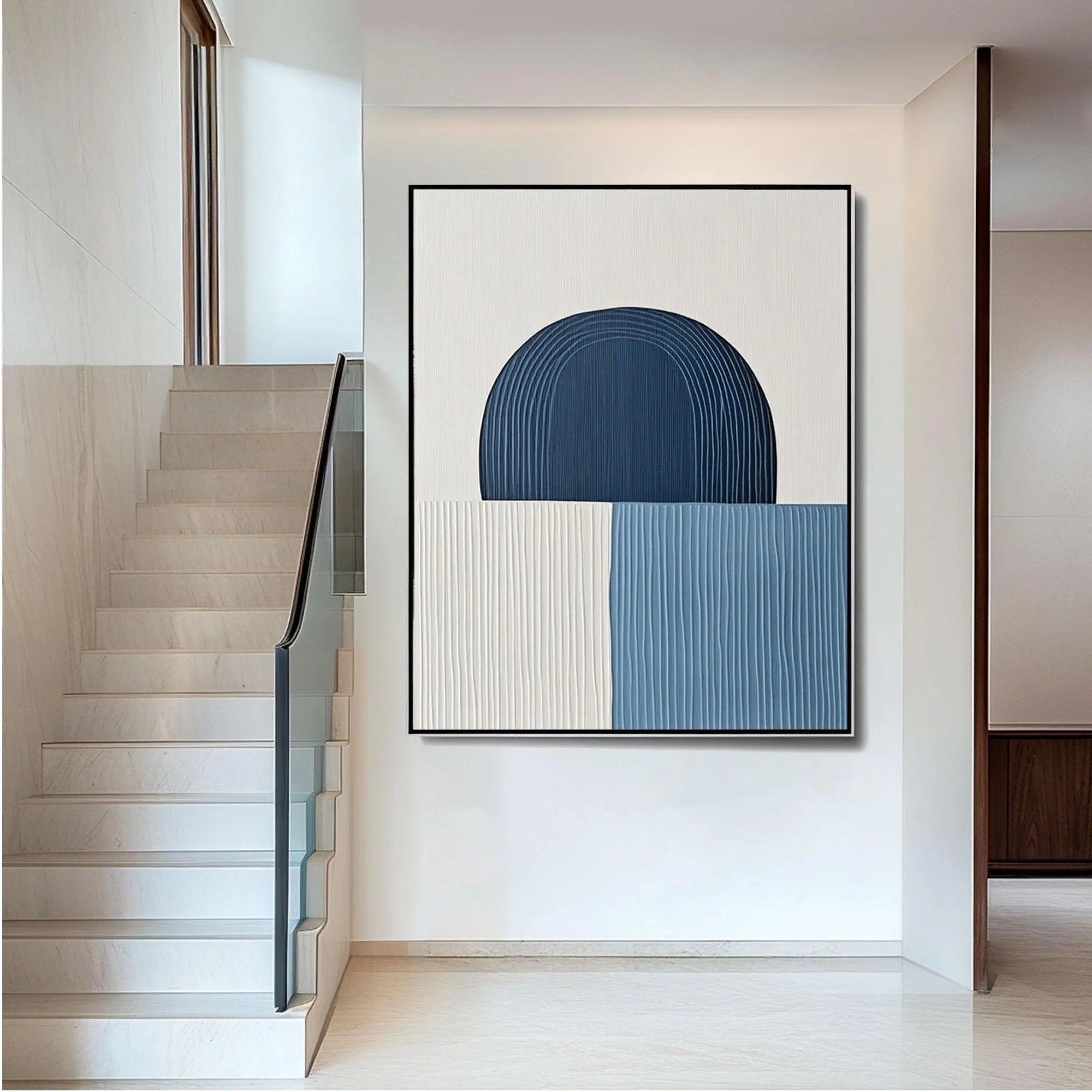 Azure Dreams in Tidal Haze