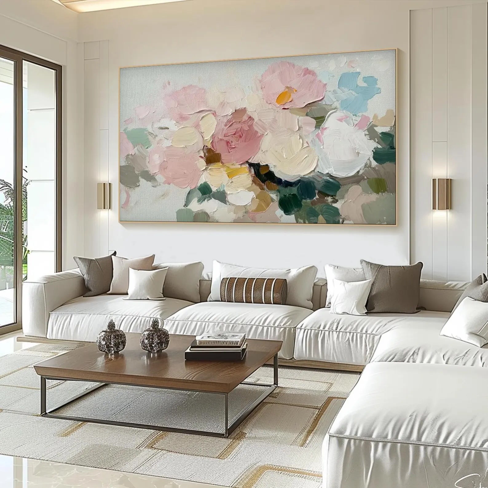 Glimmering Tulip Silhouettes