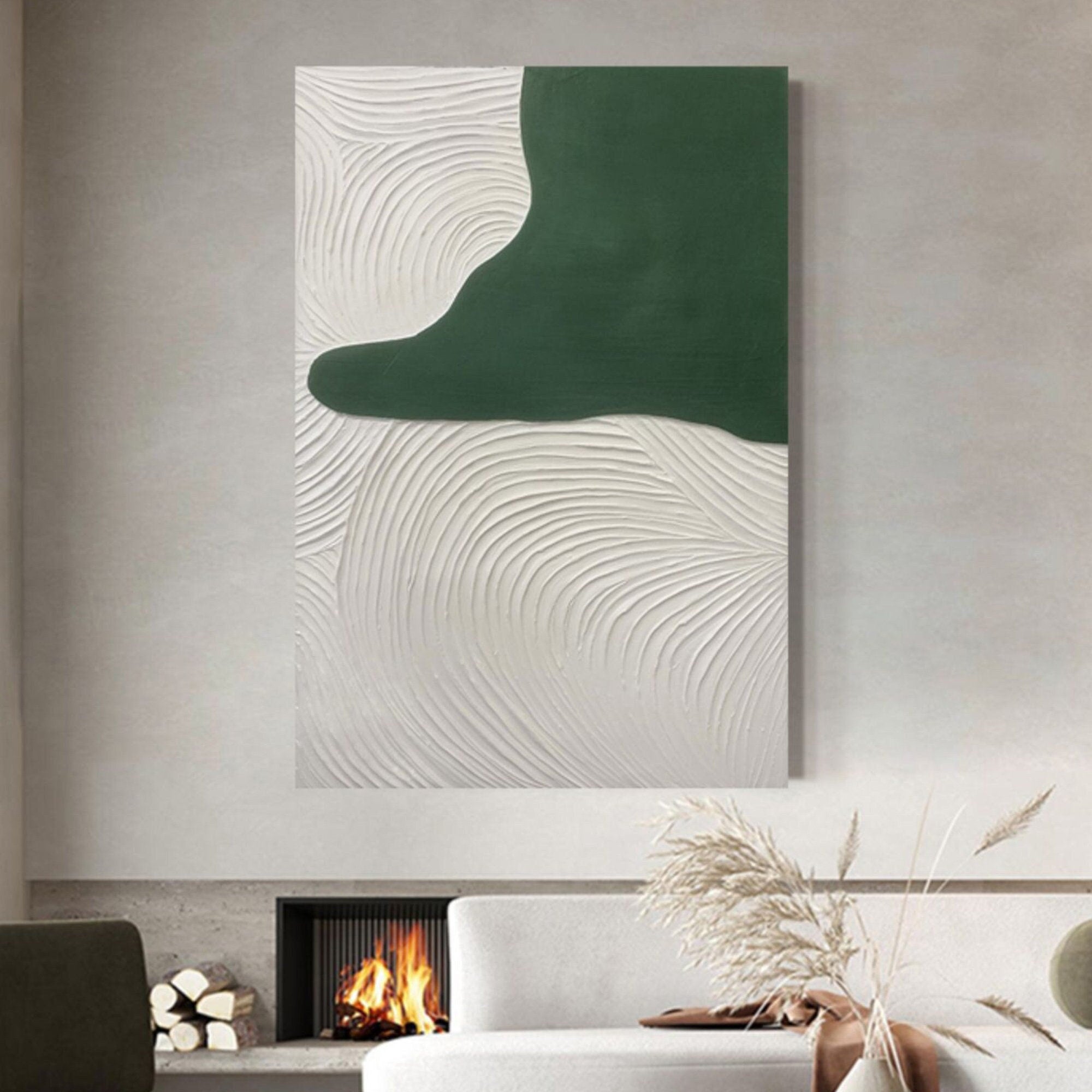 Flowing Clouds Over Emerald Waters