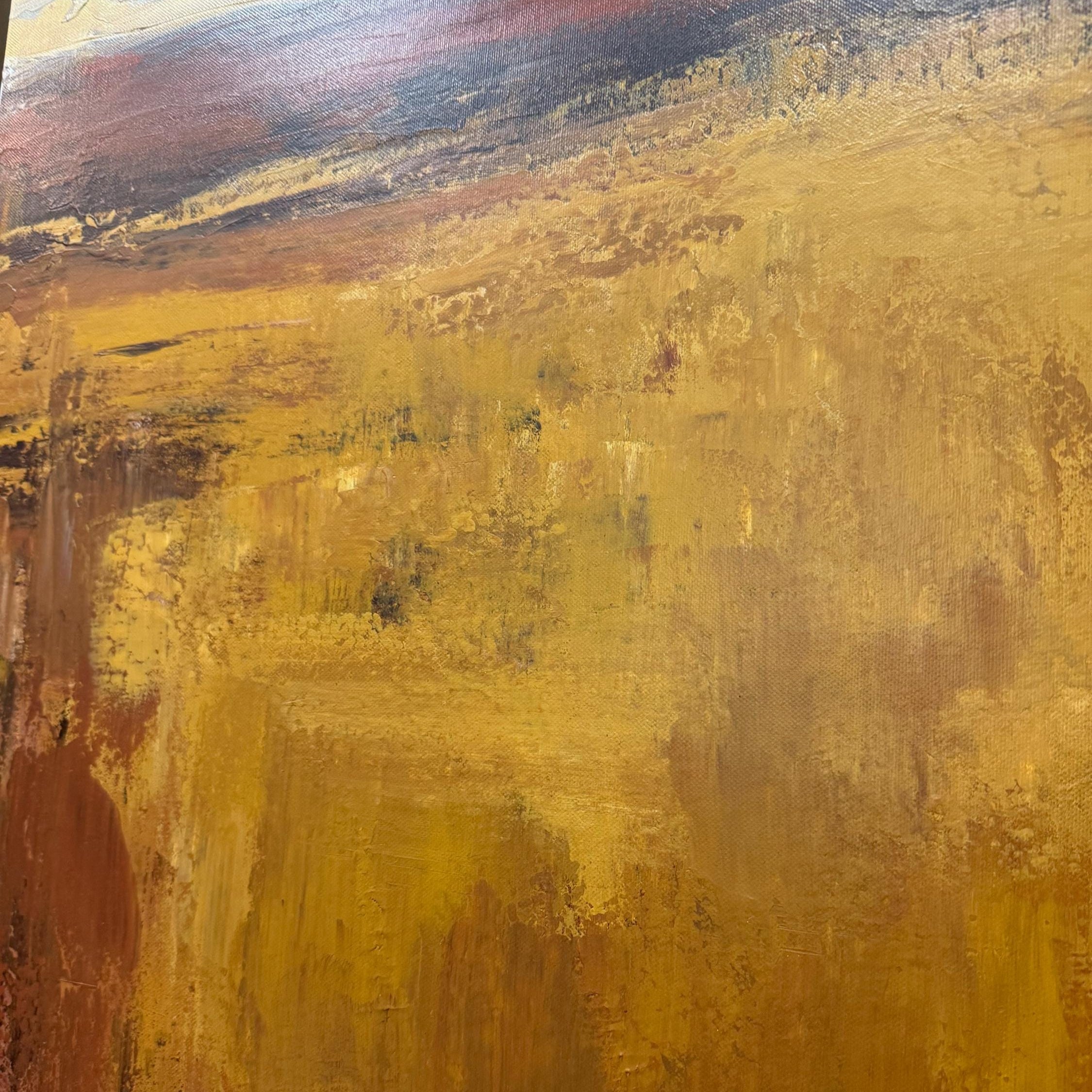 Golden Dreams Amidst Rising Mist