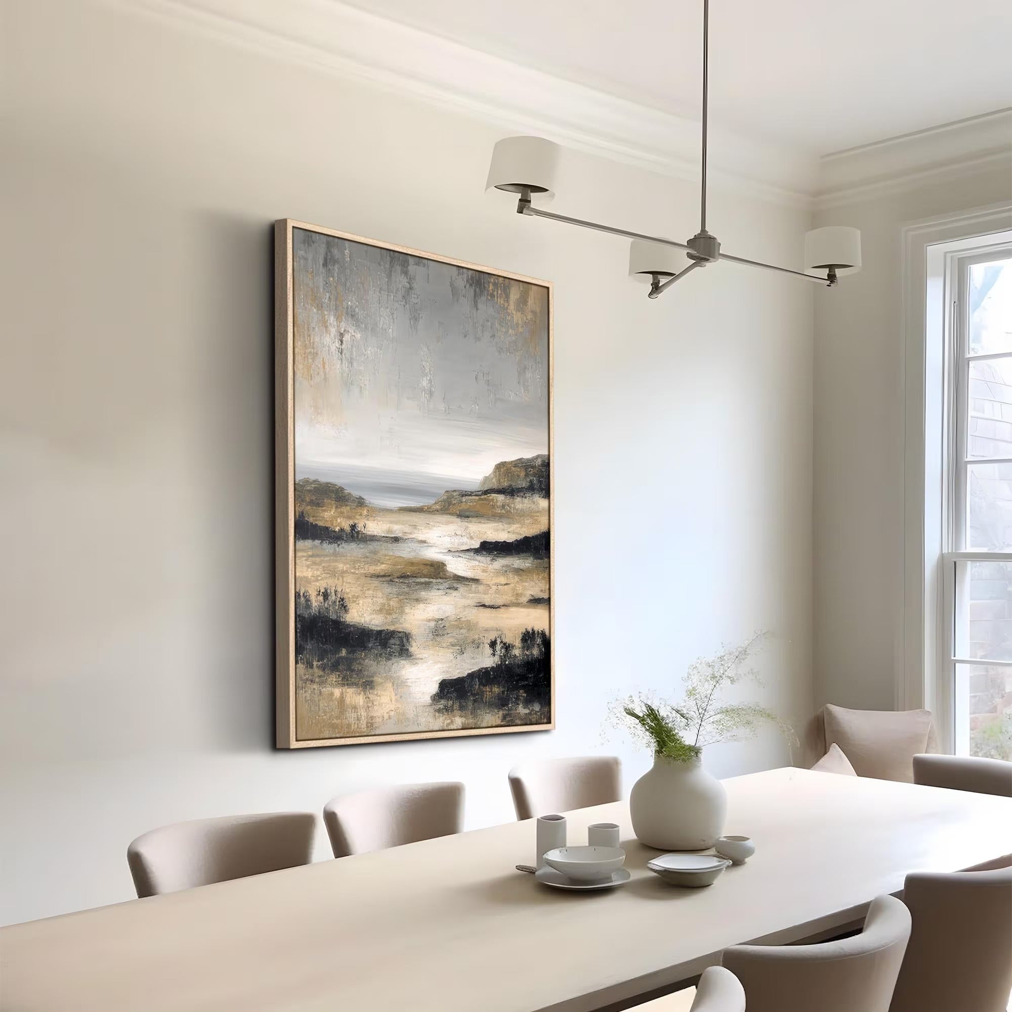 Dusk Over Quiet Plains