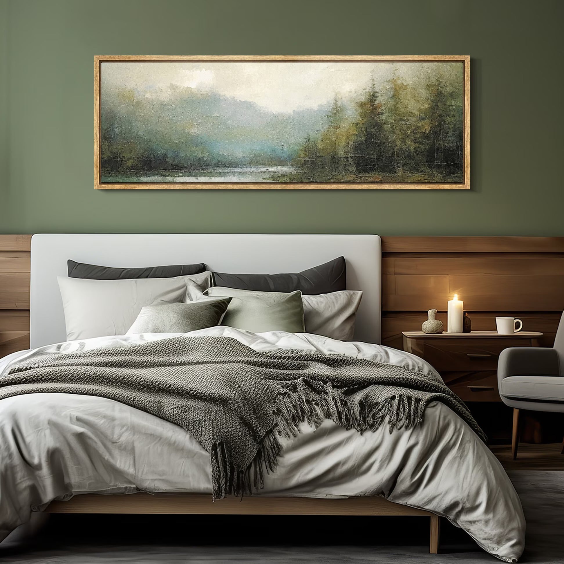 Twilight Mountains and Rivers