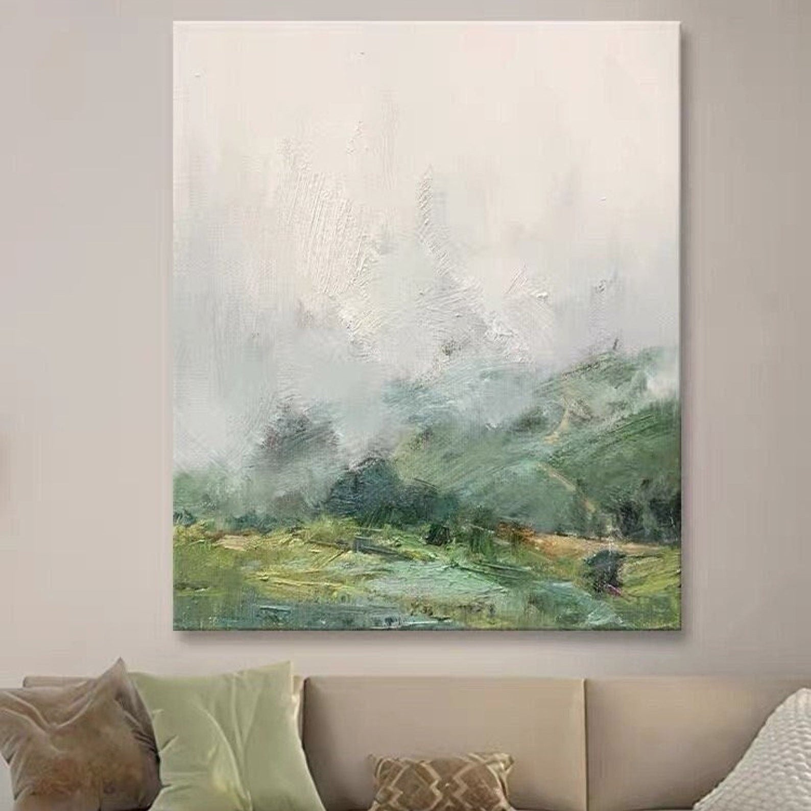 The Deep Stillness of Pine-Covered Ridges