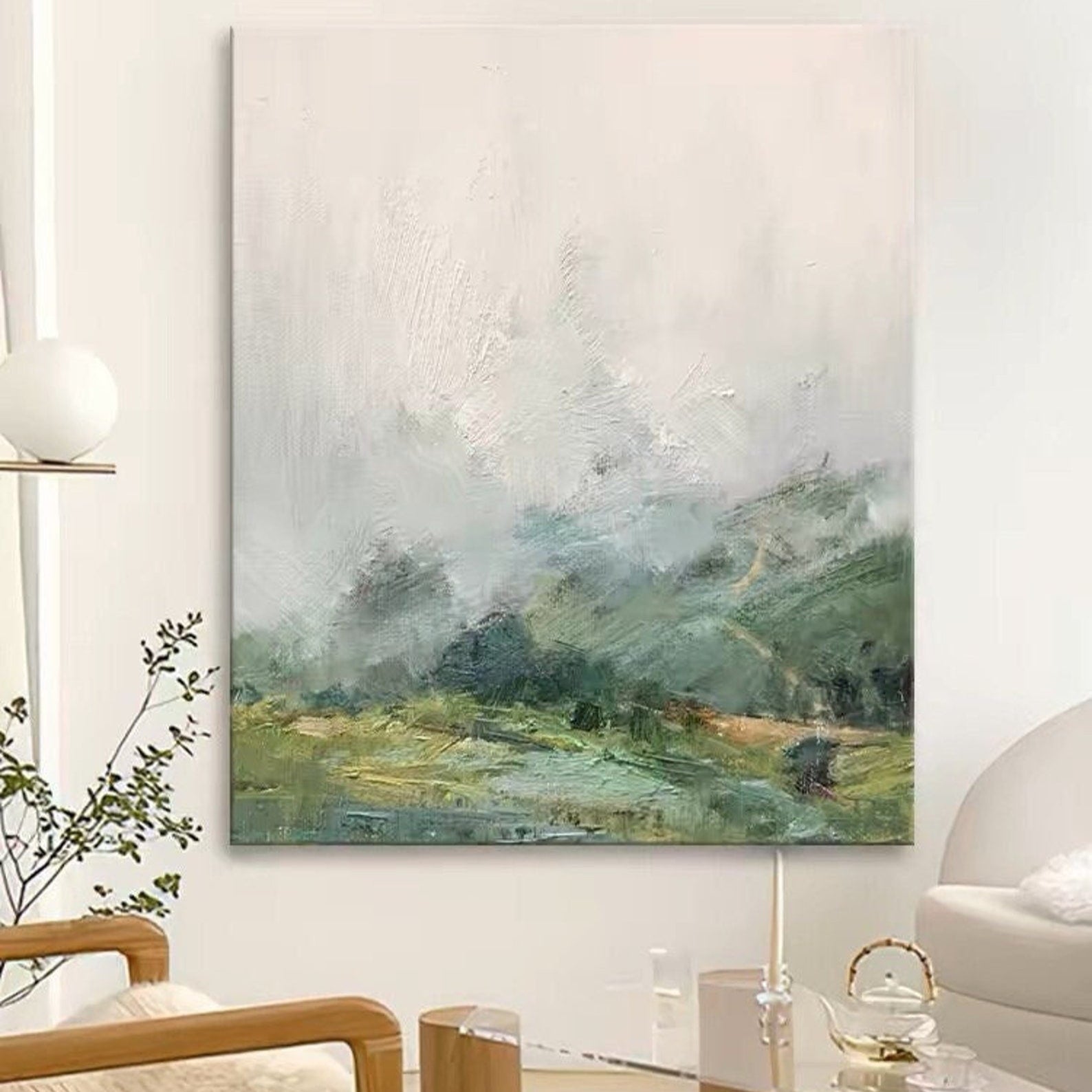 The Deep Stillness of Pine-Covered Ridges