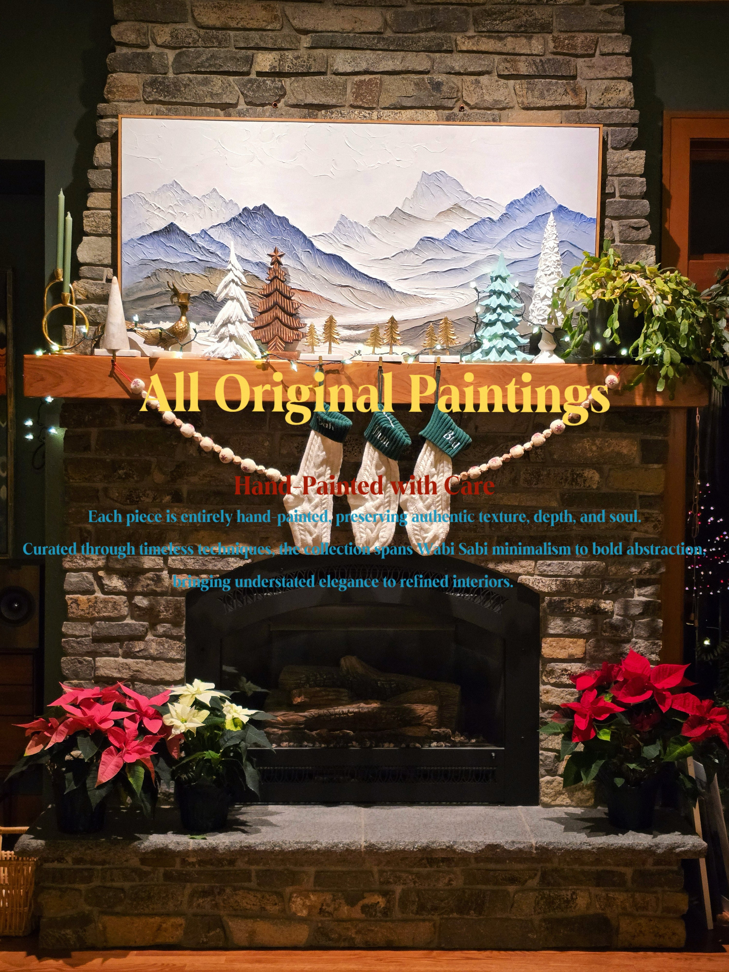 Shop Abstract Painting on Canvas Wall Art online, Handcrafted