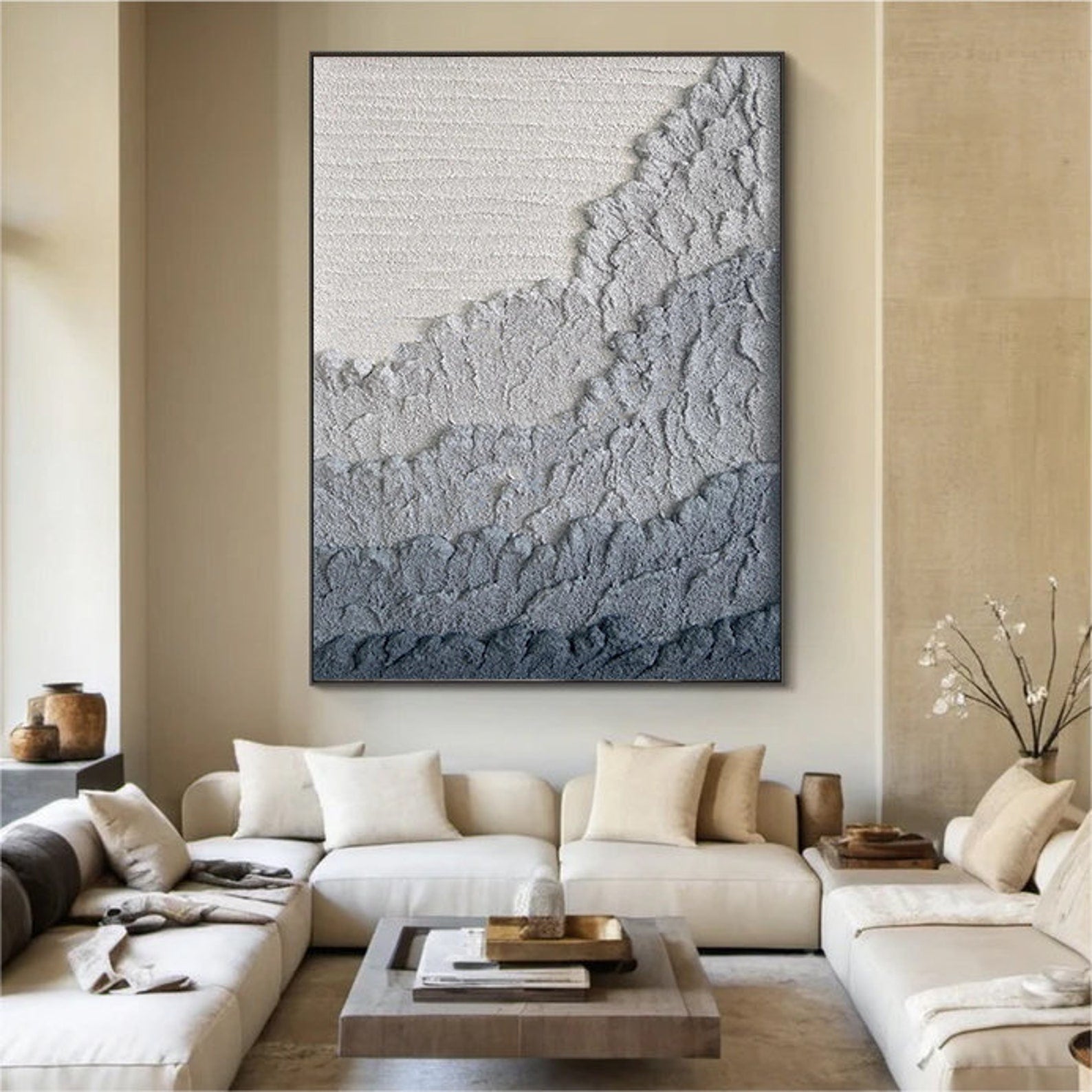 Clouds and Sea in Turmoil