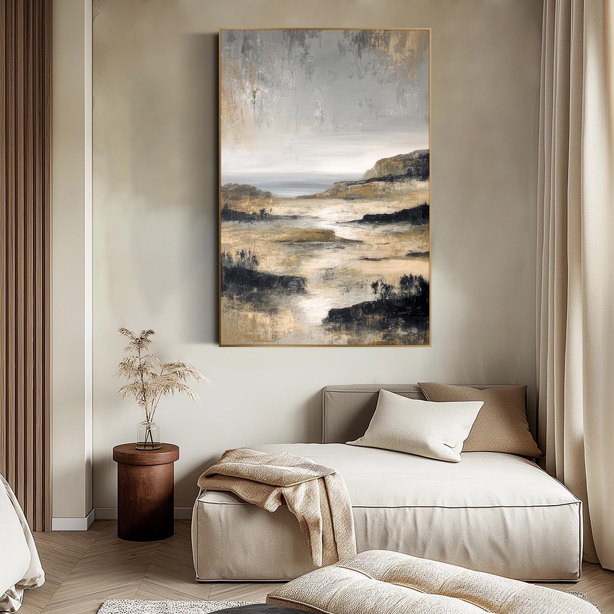 Dusk Over Quiet Plains