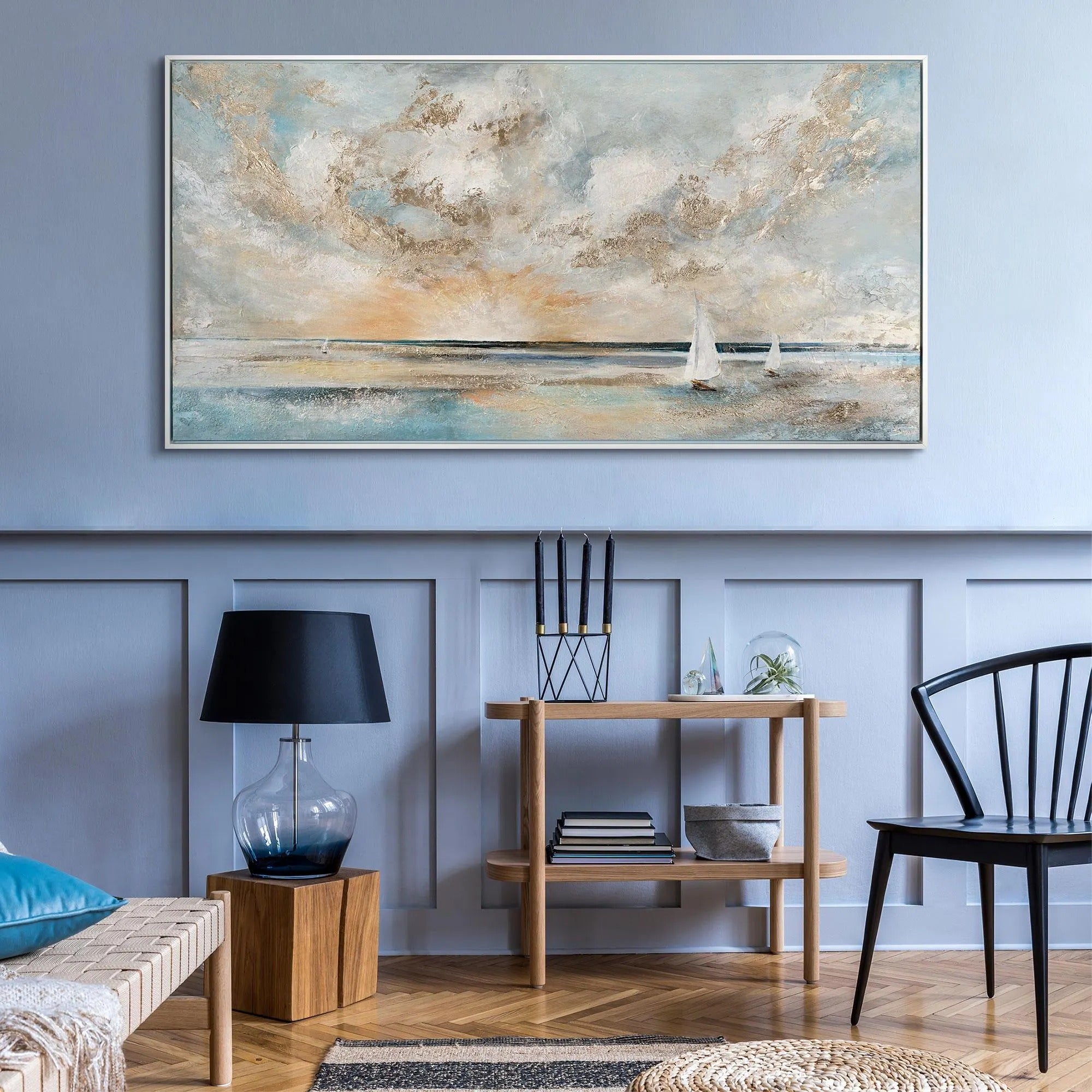 Symphony of Clouds and Sea