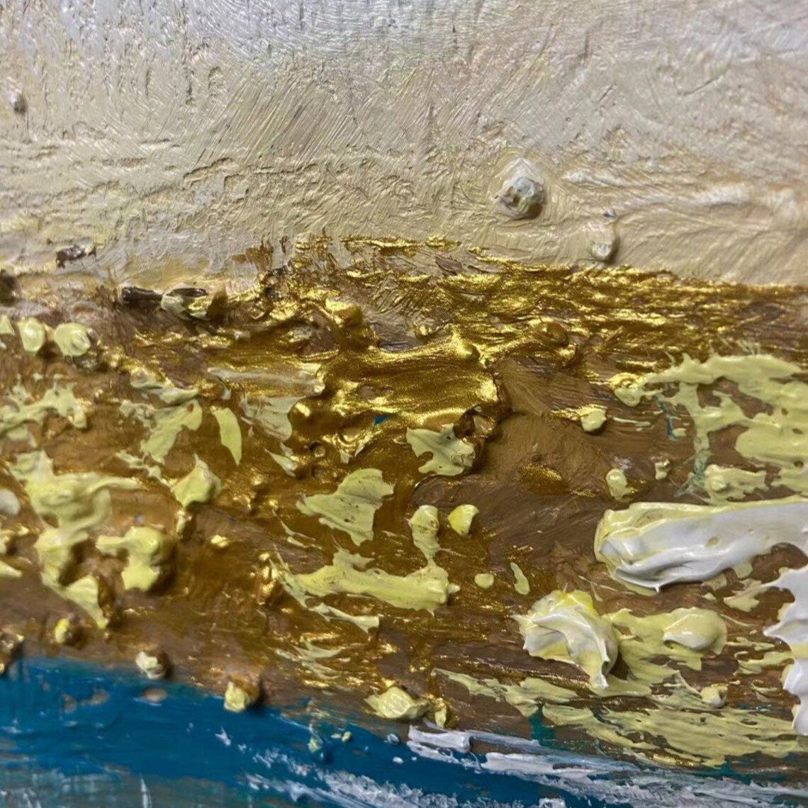 Silken Sands with Flowing Gold