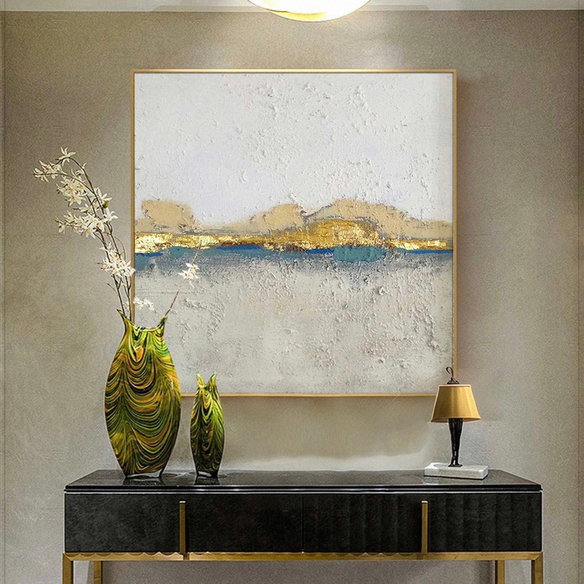 Silken Sands with Flowing Gold