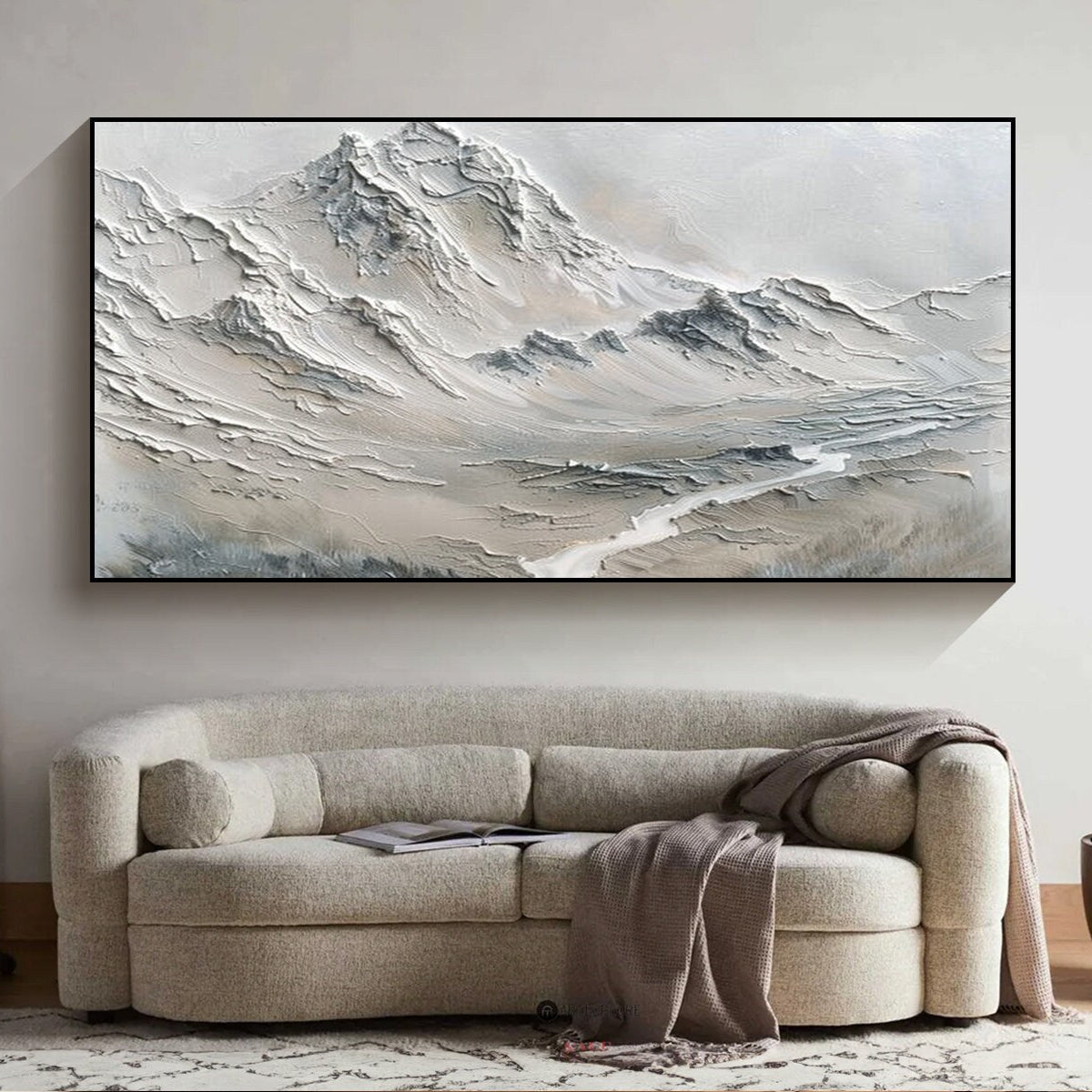 Ink Shadows Over Ancient Rocks