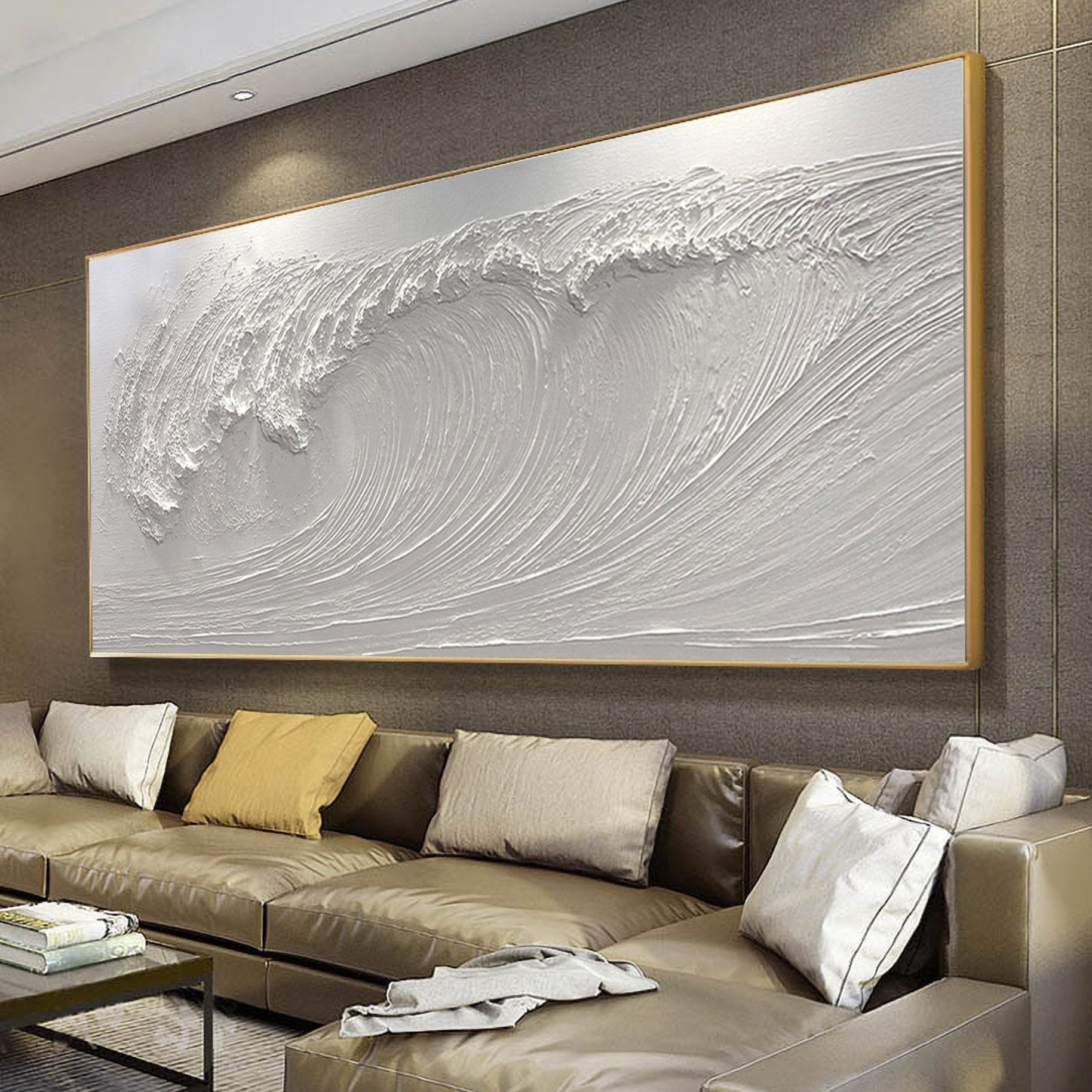 Soft Murmur of White Waves