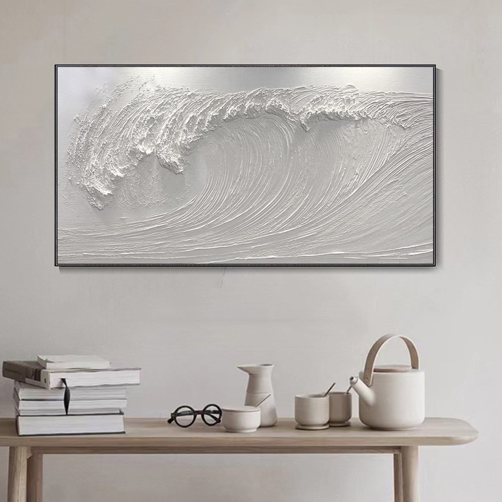 Soft Murmur of White Waves