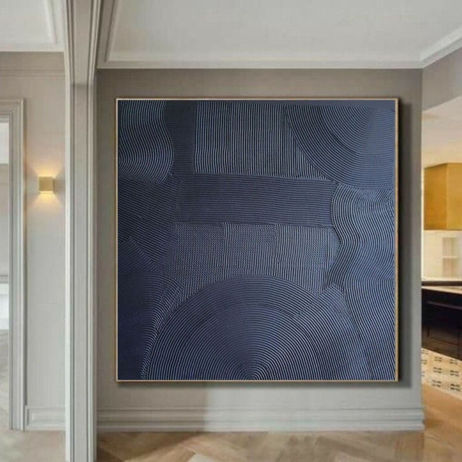 Midnight Blue Shadows