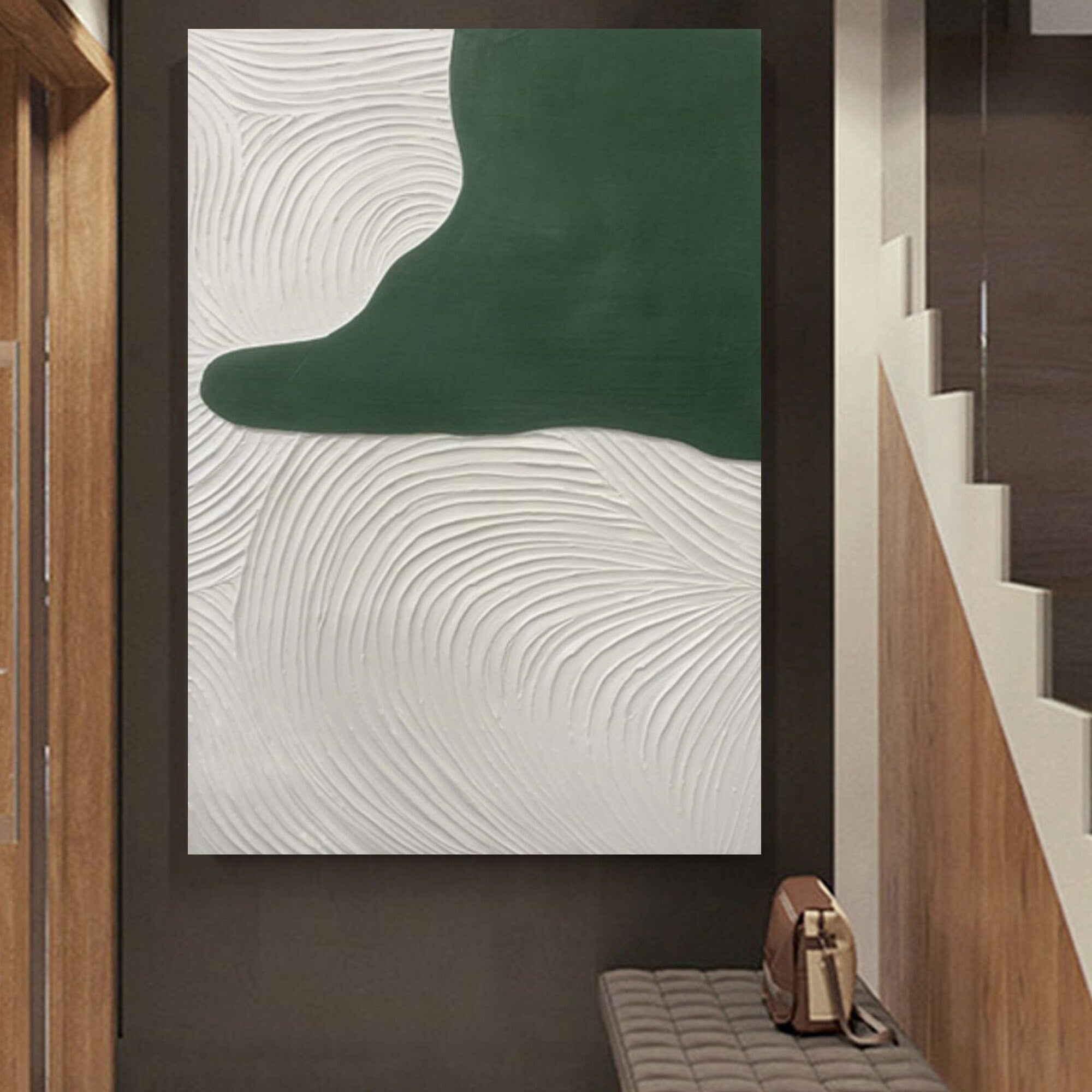 Flowing Clouds Over Emerald Waters