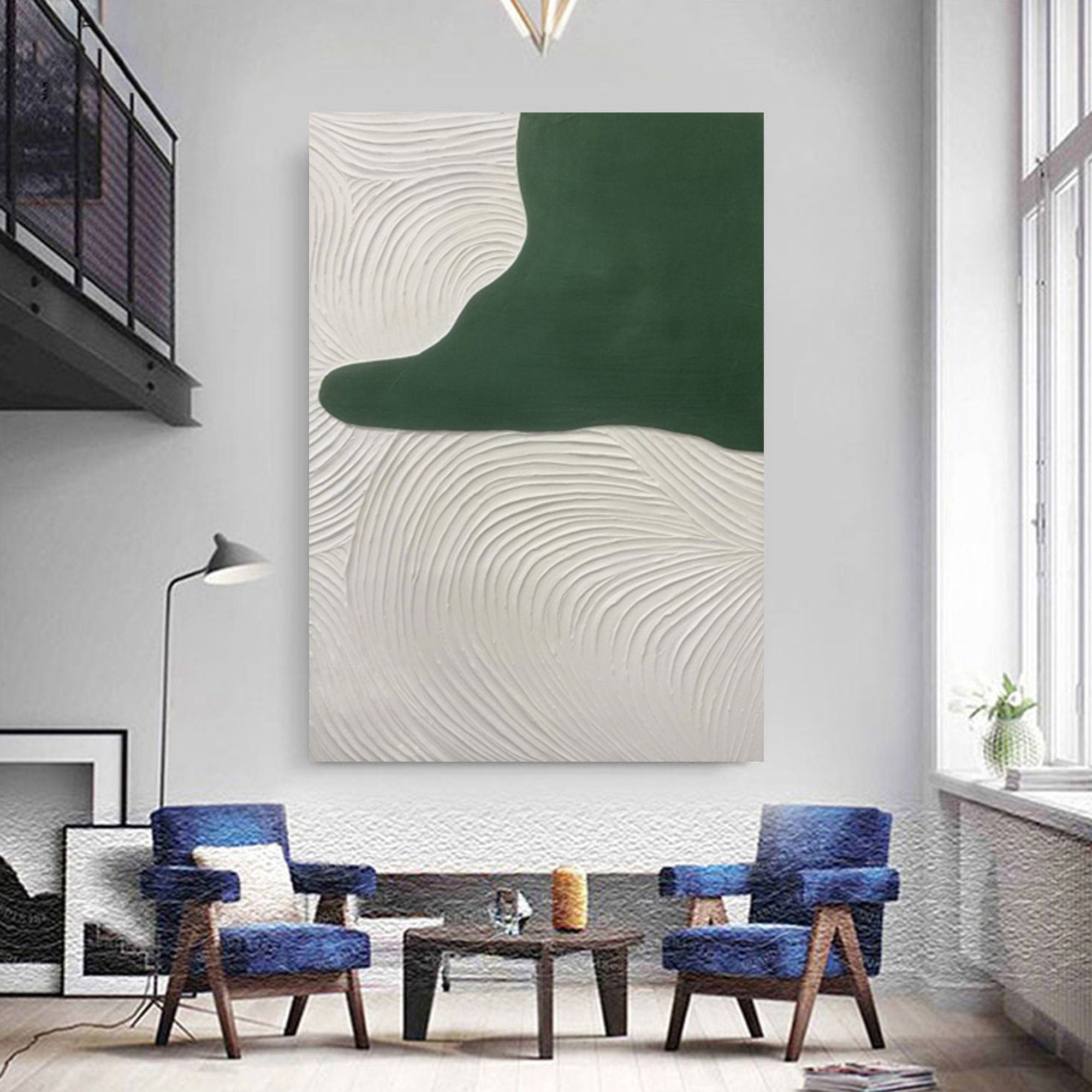 Flowing Clouds Over Emerald Waters