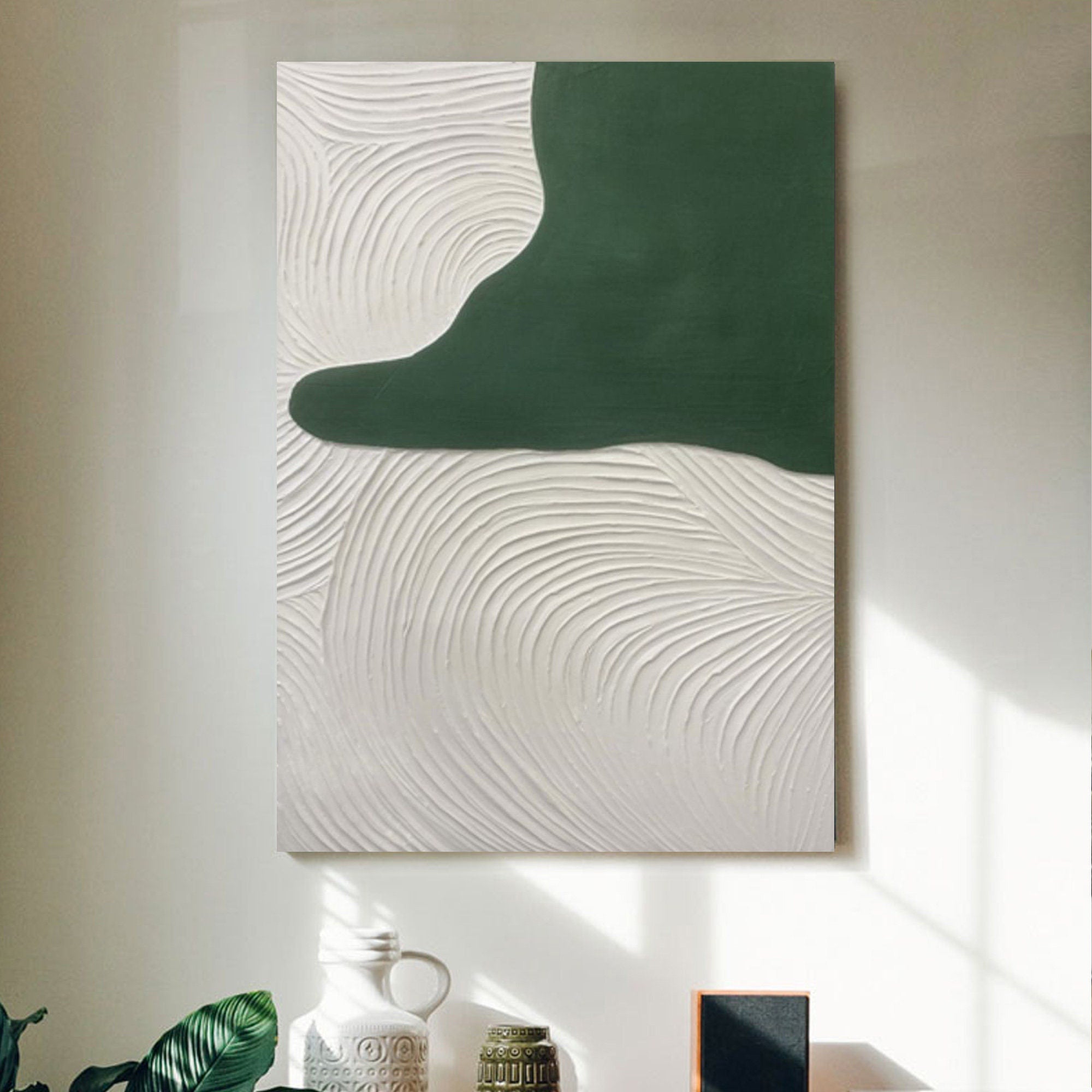 Flowing Clouds Over Emerald Waters