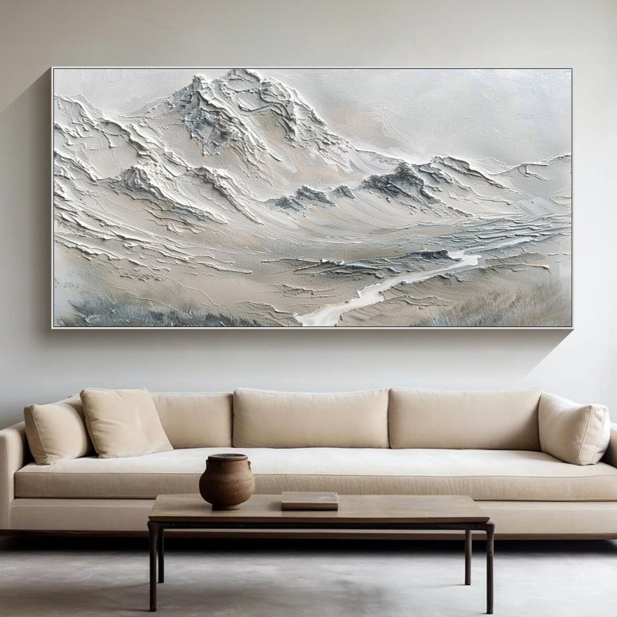 Ink Shadows Over Ancient Rocks