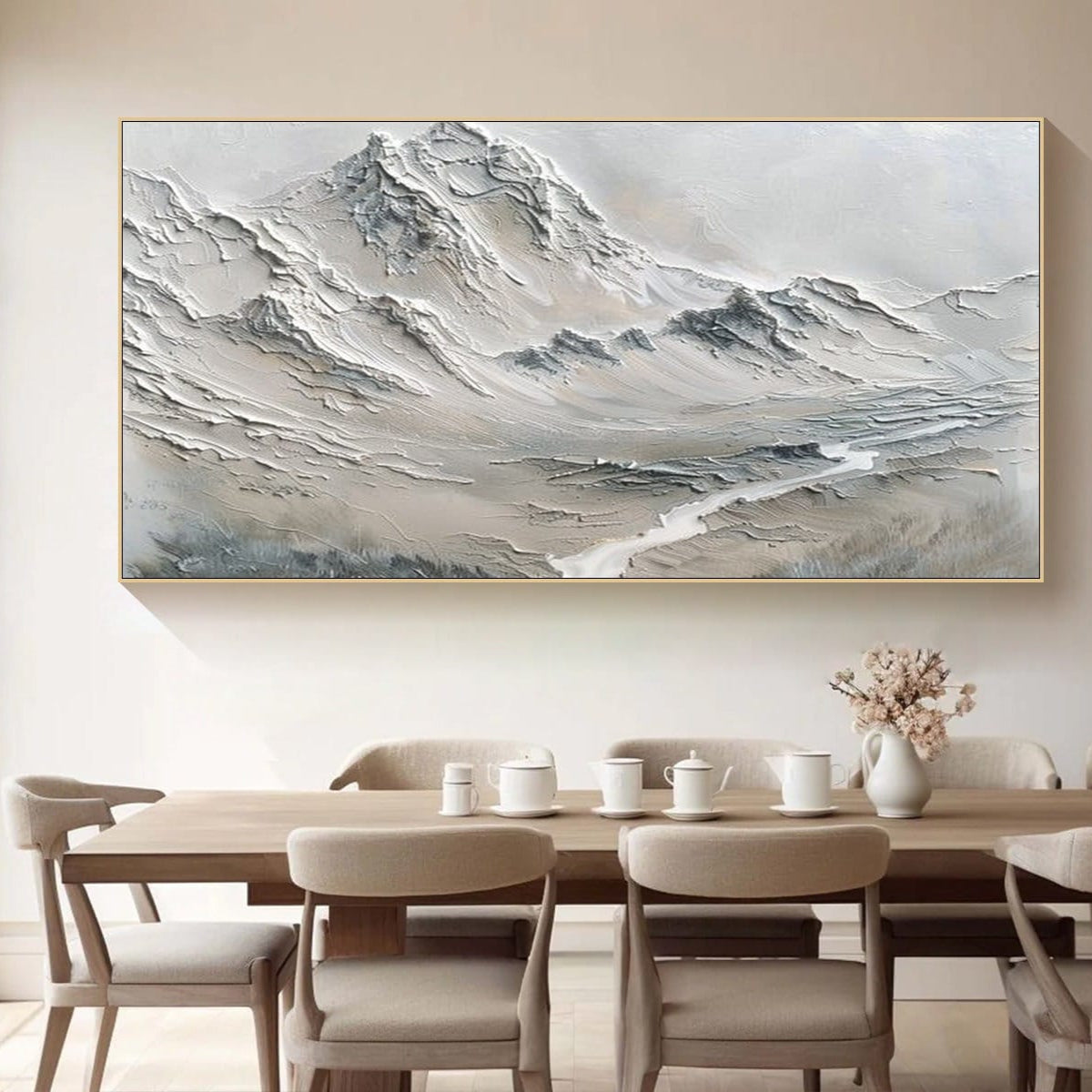 Ink Shadows Over Ancient Rocks