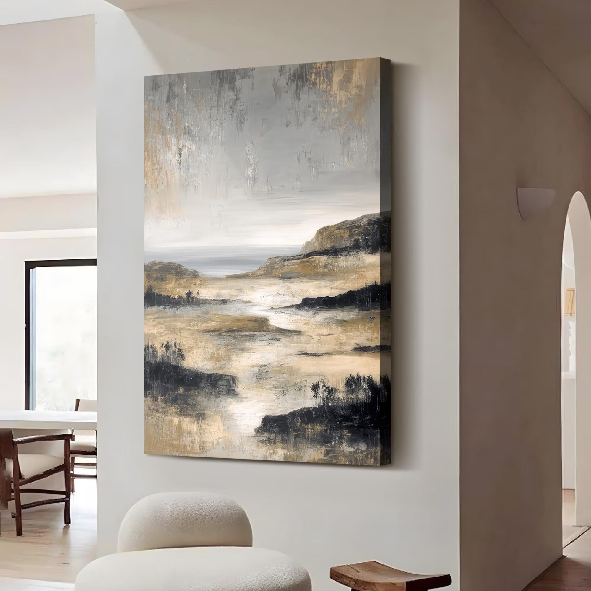 Dusk Over Quiet Plains