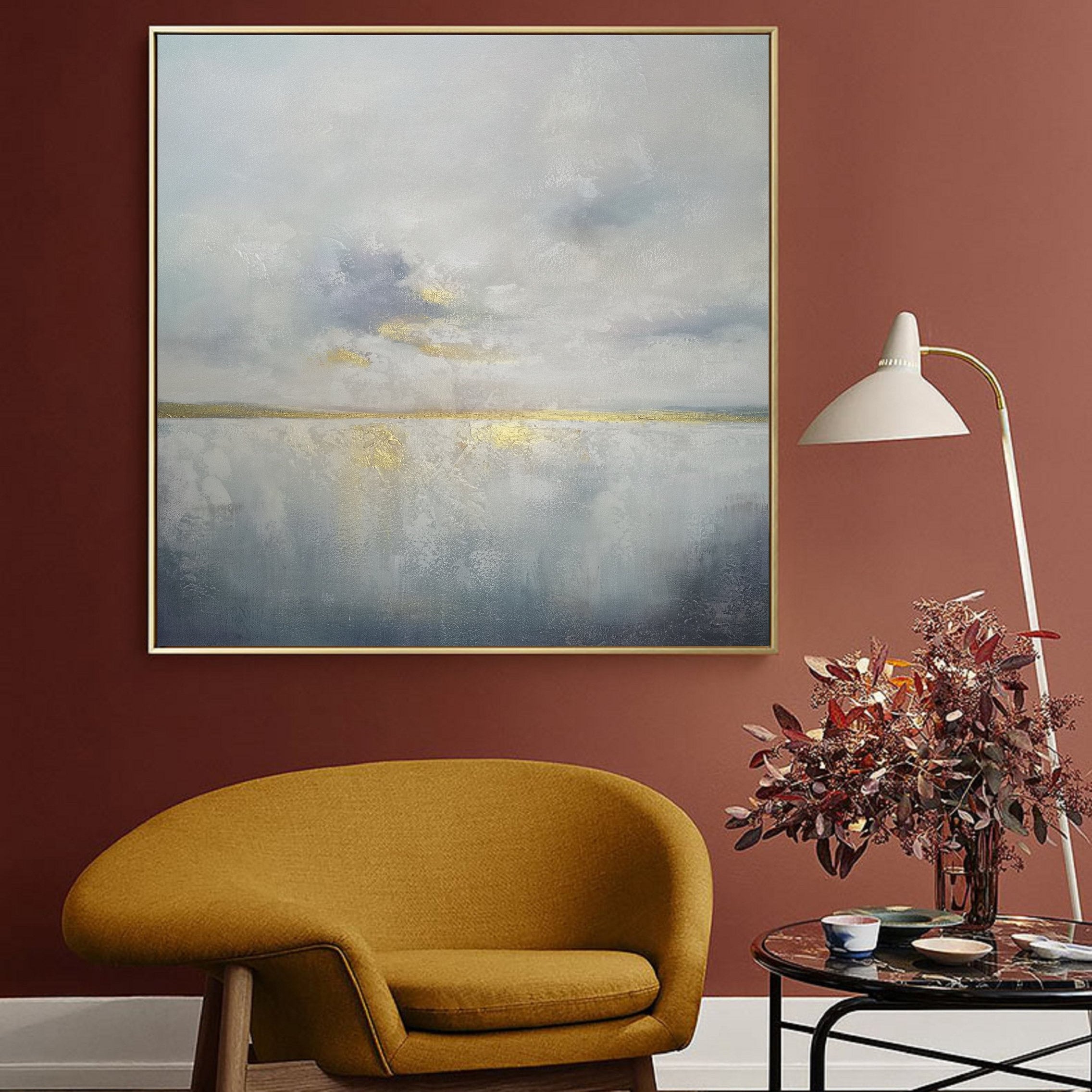 Quiet Reverie of the Blue Sea